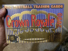 2000 Pacific Crown Royale Football Factory Sealed Hobby Box