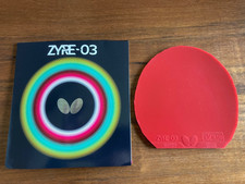 Butterfly Zyre-03 Tischtennisbelag, rot, 2,5 ...