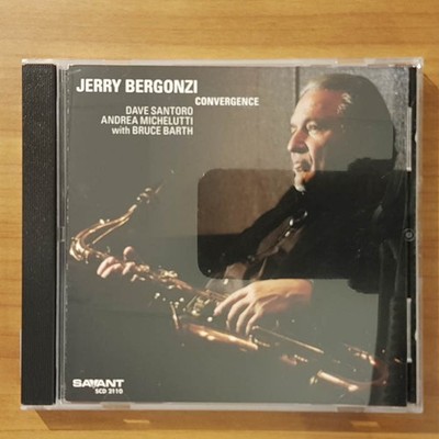 JERRY BERGONZI convergence NM/EX (CD Album, Jazz, Savant)
