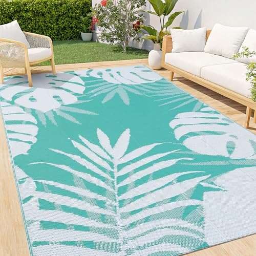 Homaxy Waterproof Outdoor Rug, 240x300cm,  Assorted sizes , colors 