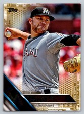 2016 Topps #413 David Phelps /2016 Gold Miami Marlins