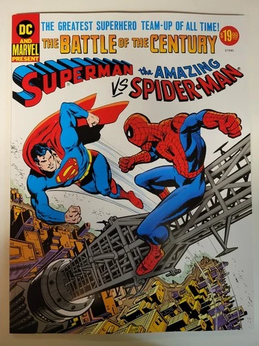 Superman vs. The Amazing Spider-Man DC Marvel 2025 Treasury Facsimile 9.4 NM