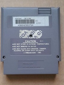 Low G Man NES USA NTSC