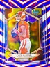 2023 Bowman Best University Cade Klubnik Yellow Refractor /75 #3 Clemson Tigers