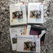 Photoshop Elements 10 Windows Mac PC Photo Editing Software Disc  Serial