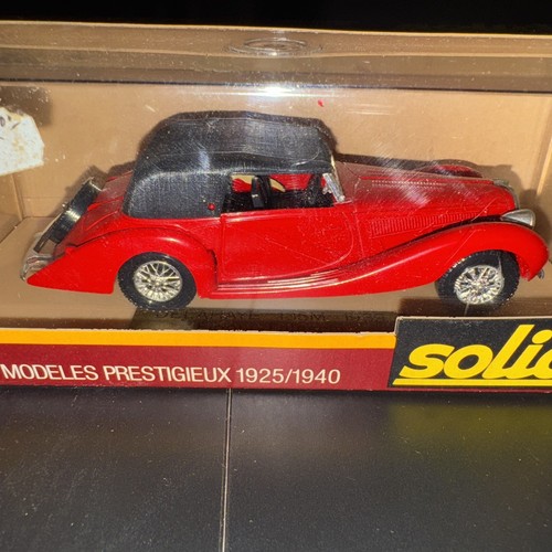 1/43 SOLIDO AGE D'OR - CLASSIC 1939 DELAHAYE 135M FIGONI FALASCHI CAR REF 78 - Picture 2 of 6
