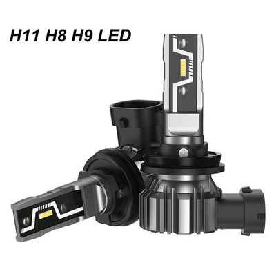 NOVSIGHT H11 H8 H9 LED Bulbs Fog Lights Headlight 10000LM 6500K White Pack of 2
