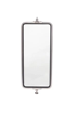 Universal West Coast Truck Stainless Steel Side Mirror Head 7" x 16" Left=Right