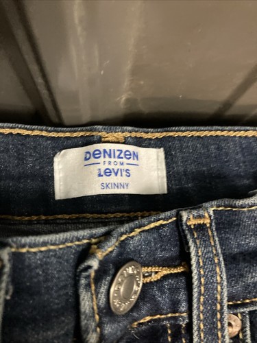 Lot Of 5 Kids Jeans Size 8 Denizen, Wrangler, And Place With Adjustable Waist - Picture 4 of 16