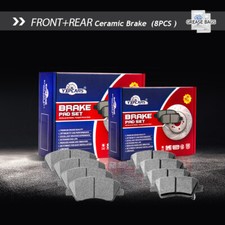 For 2012 - 2017 Kia Rio Front & Rear Ceramic Disc Brake Pads