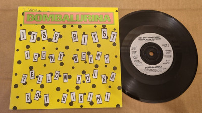 7'' Bombalurina - Itsy Bitsy Teeny Weeny Yellow Polka Dot Bikini - 1990 *NEUWERTIG