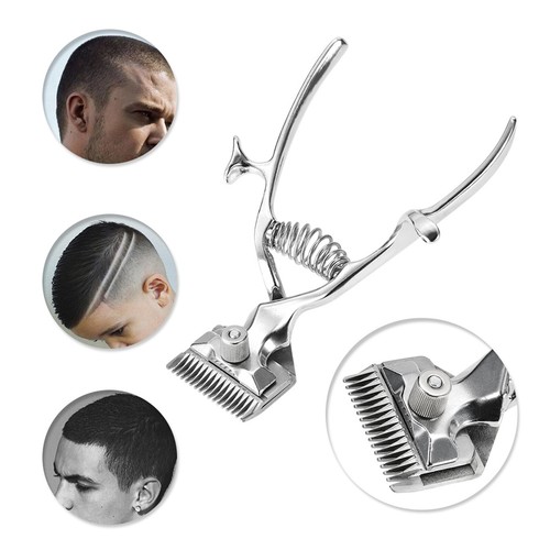 Barber Tools Hand Hair Clippers Metal Trimmer Cutter for Adult Baby and Pet U7X8 - Picture 4 of 10