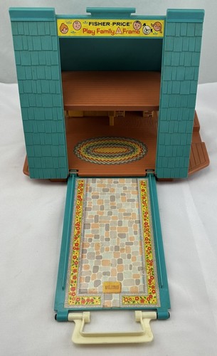 1974 Fisher Price Little A Frame House #990 Clean in Great Cond FREE SHIPPING 2 - 第 6/11 張圖片