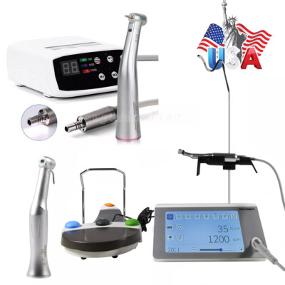 Dental Implant Motor System LED /Electric Micro Motor /20:1 1:5 Contra Angle po