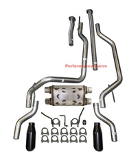 Fits 09 - 20 Toyota Tundra Performance Dual Exhaust Kit - Flow Chaser Muffler