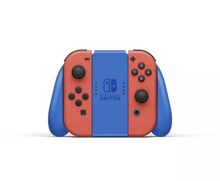 Nintendo Switch Mario Red Blue Limited Edition Console + Case