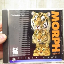 Vintage 1998 Print Artist Pro Morph 2.5 for Mac Software CD Rom Disc