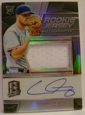 CALEB FERGUSON /199 RELIC SPECTRA CHRONICLES  BASEBALL 2019