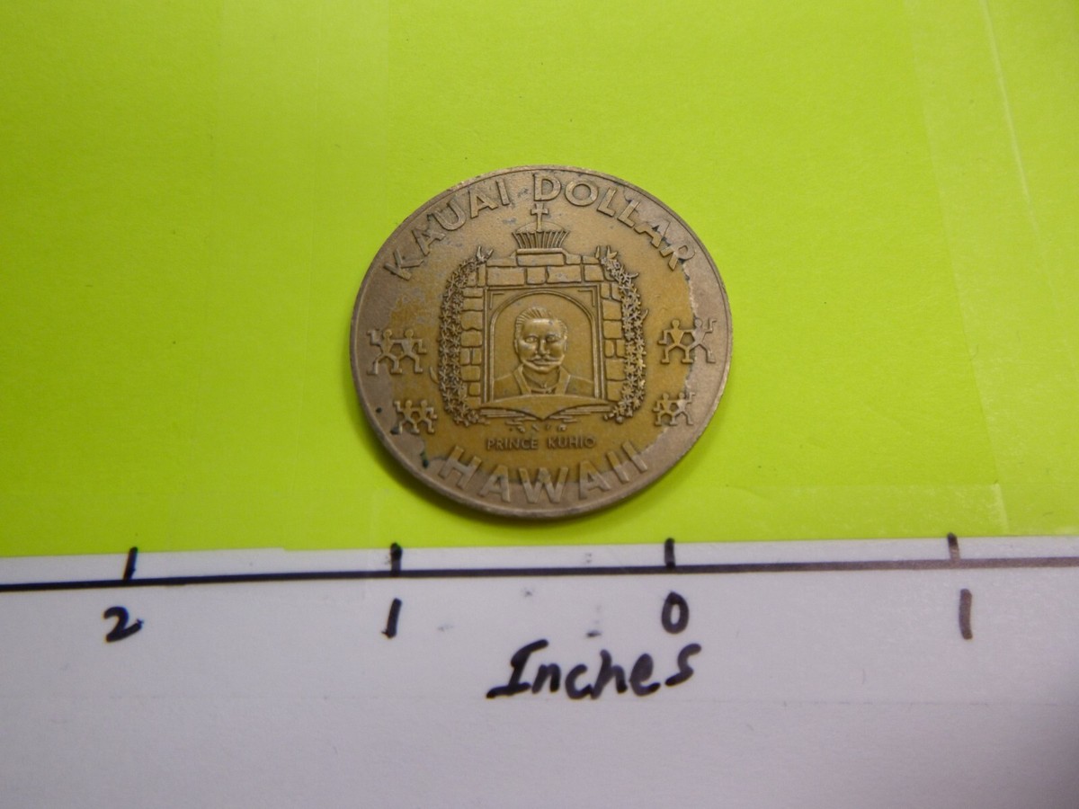 シルバー ゴールド アンティークコイン 1973 Kauai Dollar, Aloha Hawaii, Cha 節約 #1931 シルバー ゴールド  アンティークコイン 1973 Kauai Dollar