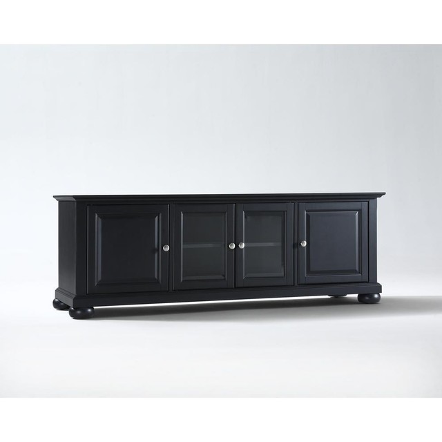 Crosley Furniture Alexandria 60Inch Low Profile TV Stand in Black Finish for sale online eBay