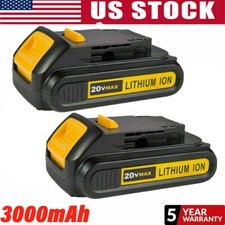 Pack For Dewalt 20V 20 Volt Max Lithium Ion Battery DCB203 DCB207 DCB201 DCB206