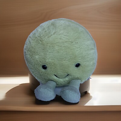 Jellycat Amuseable Pistachio Green Macaron Cookie Plush Stuffed Toy 4 