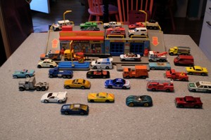 vintage hot wheels parking garage