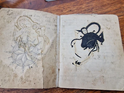 altes Manuskript antik Heft Handschrift 1928-1943 Arzt Liste Kinder Oberland - Bild 1 von 4