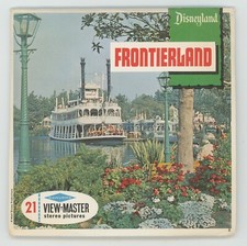Disneyland Frontierland View-Master Packet A-176-B 