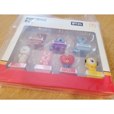 McDonald's x BT21 Figurine Set Collectors Kit, Limited Edition | eBay
