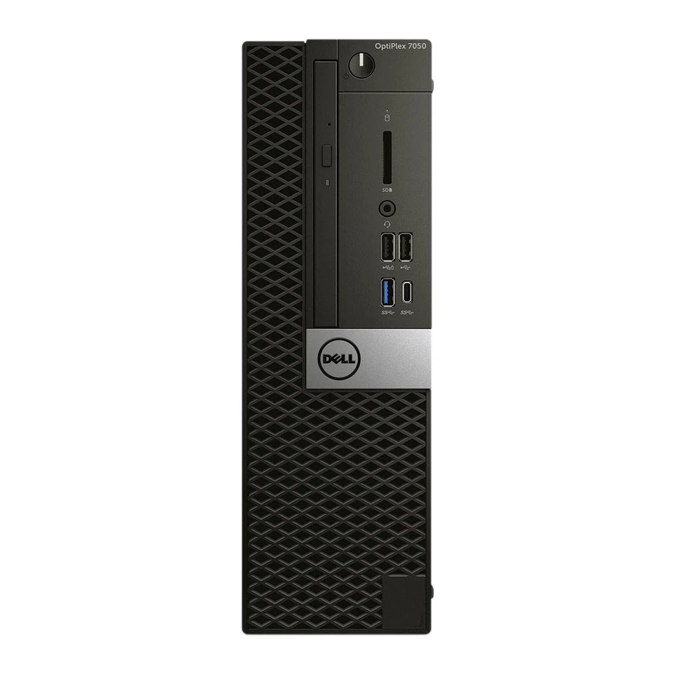 Dell OptiPlex 7050 Core i7-7700 3.6GHz 16GB RAM 256GB NVMe 2TB HDD Windows 10 PC - Image 2 of 4
