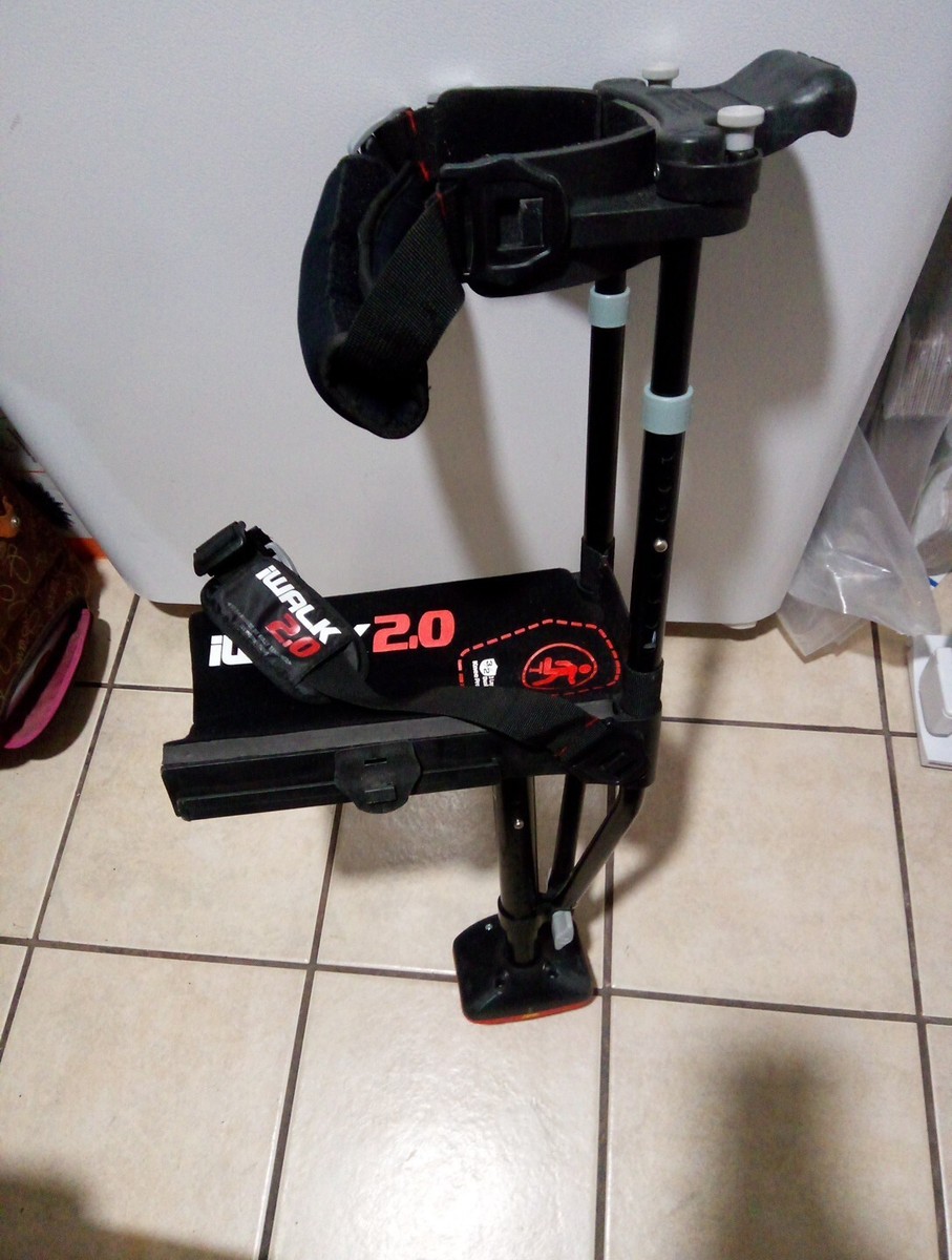 iWALK 2.0 Free Hands Free Knee Crutch Left or Right Leg (275 lb