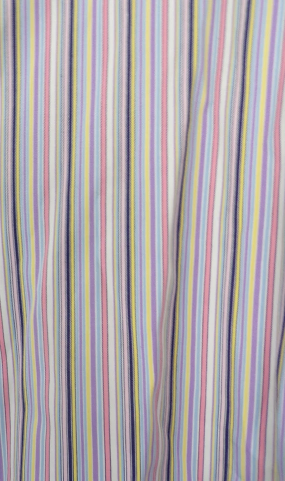 Camisa de vestir TAILORBYRD para hombre talla XL colorida a rayas con puño en contraste con botones Foto 3 de 4