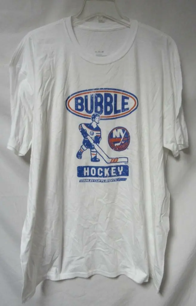 NY Islanders Men's Size 3XL Bubble Hockey Stanley Cup Playoffs 2020 Tee C1  2412