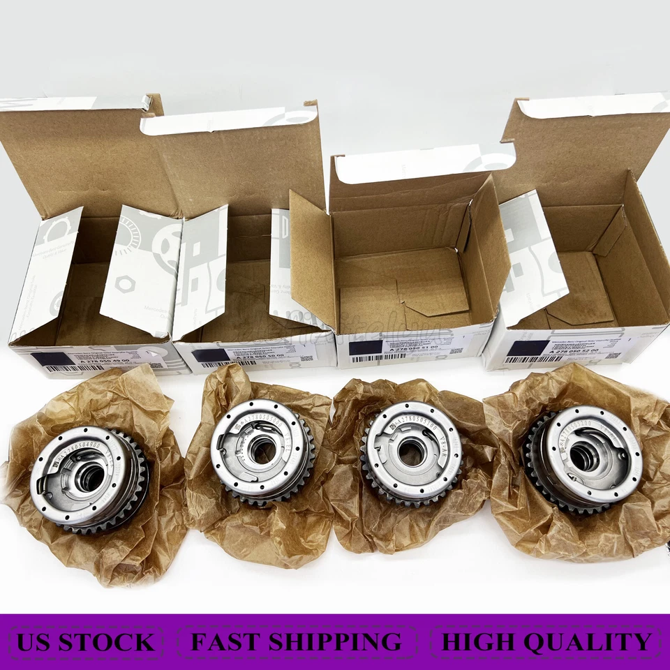OEM 4PCS Camshaft Adjuster for Mercedes Benz E550 E63 ML550 S550 M278 Engine Foto 2 de 4