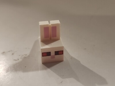 LEGO  Minecraft Killer Bunny Rabbit - The Skull Arena Head Top Only