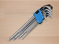 Torx Satz 9-Tlg WinkelschlüSsel Schraubendreher Extra Lang