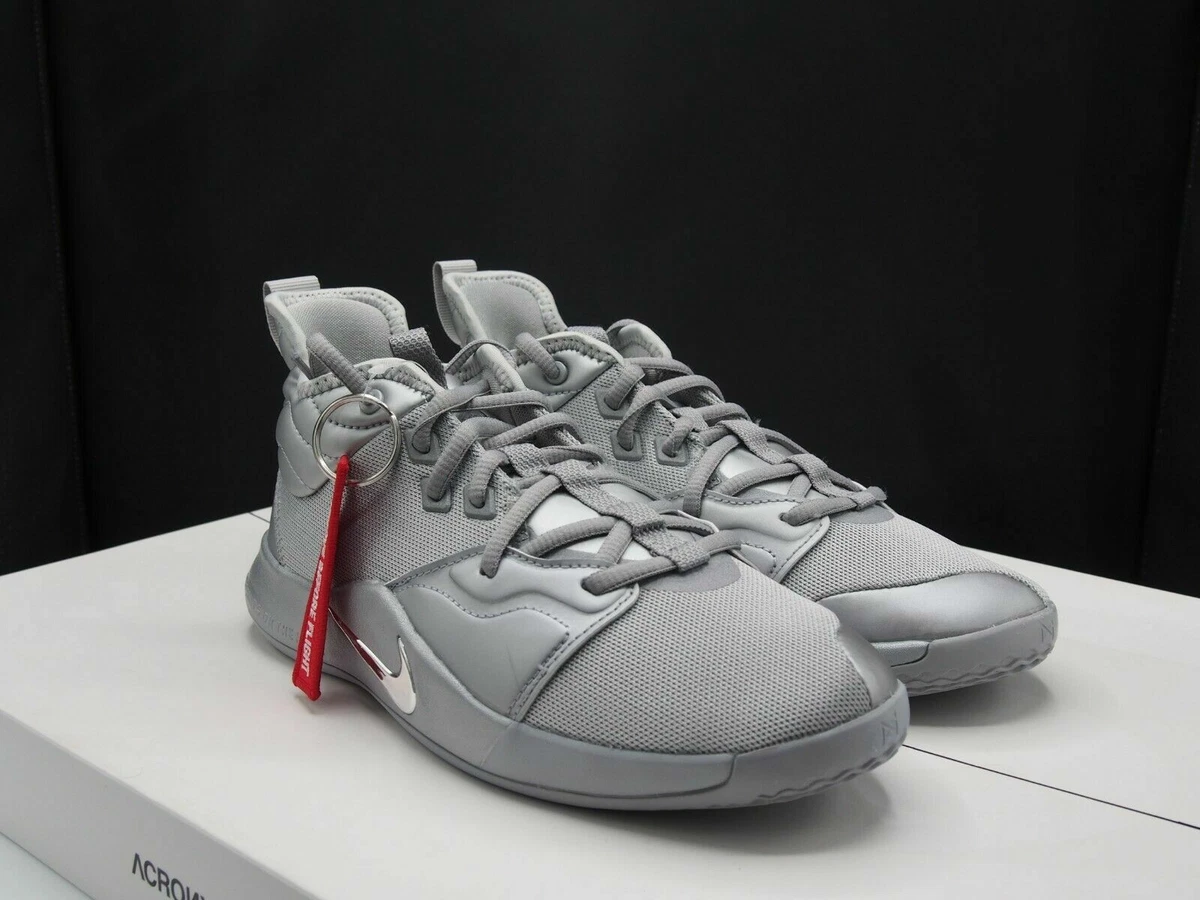 Nike PG 3 NASA 50th GS Basketball Shoes Reflect Silver CI8973