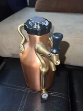 Growler Werks UKEG Pressurized Growler 64 oz Copper No Box . Never Used (1)