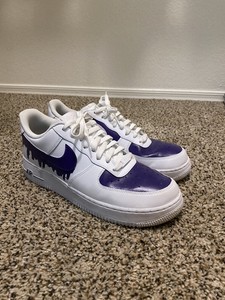 purple drip air force 1