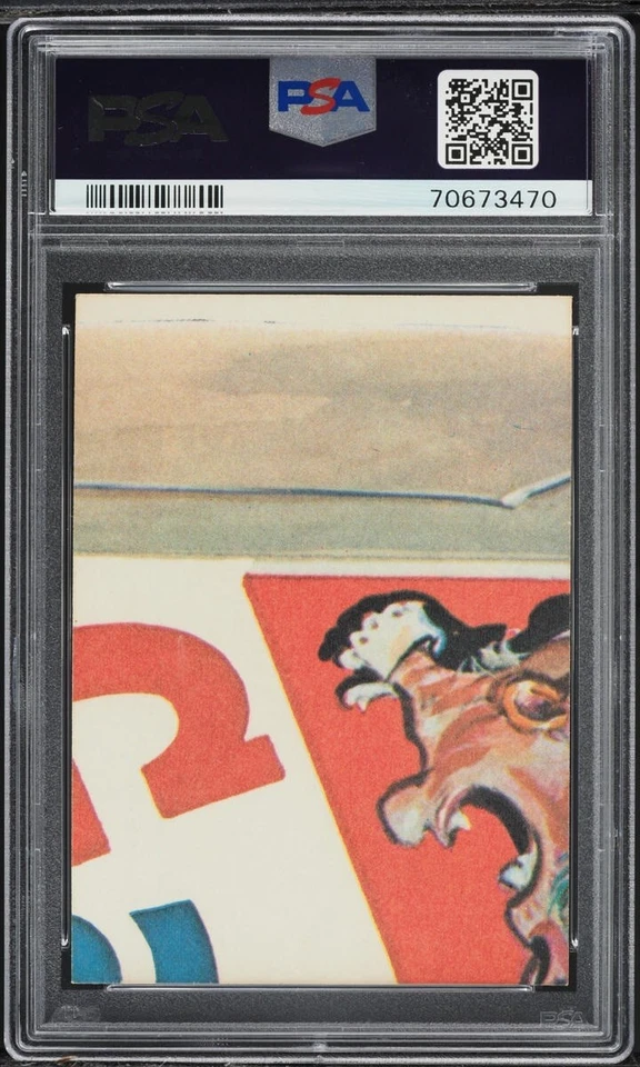 1979 Topps Wacky Packs Reissue Ultra Blight #12 PSA 8 - Image 2 of 2