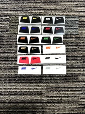 Mini NIKE Visor Tabs Helmet Decals Stickers Football Eye Shield Visors
