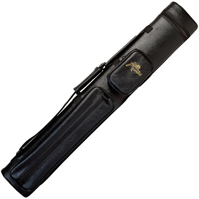 Étui Pour Queue De Billard Laperti De Luxe – 2 Pièces – Avec Poches Externes – Protection Souple
