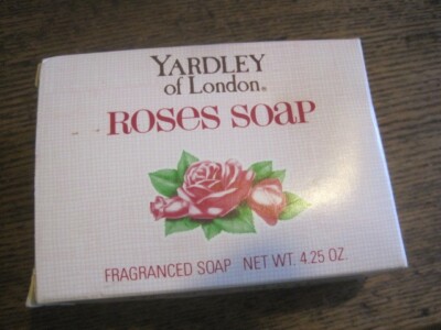   Yardley London ROSES Soap Bar, 4.25 oz Bar  