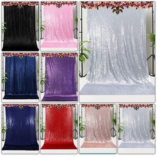 Sequin Curtain Photo Backdrop Booth Wall Wedding Background Party Birthday Decor
