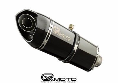 Komplettes Auspuff System für Lexmoto Viper 125 2013-2020 GRmoto Kohlenstoff