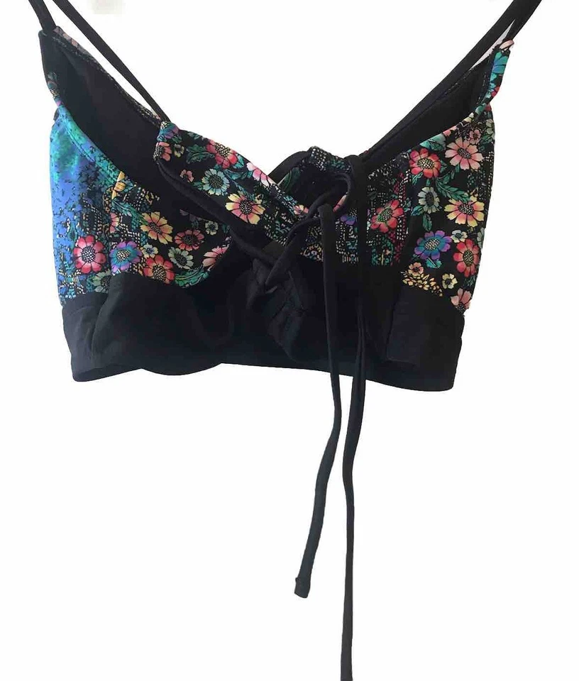 Top de bikini floral para mujer Sketchers talla L Foto 2 de 4
