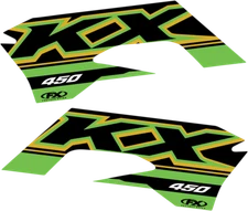 Factory Effex  Graphics Green 24-05132 for 2021-2023 Kawasaki KX 450