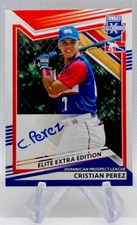 2022 Elite Extra Edition Cristian Perez DPL Signatures 2 Auto #216 - Tigers