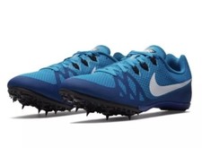 Nike Zoom Rival M 8 Men's Track Spikes Shoes 806555 414 Blue Size 11 NO SPIKES